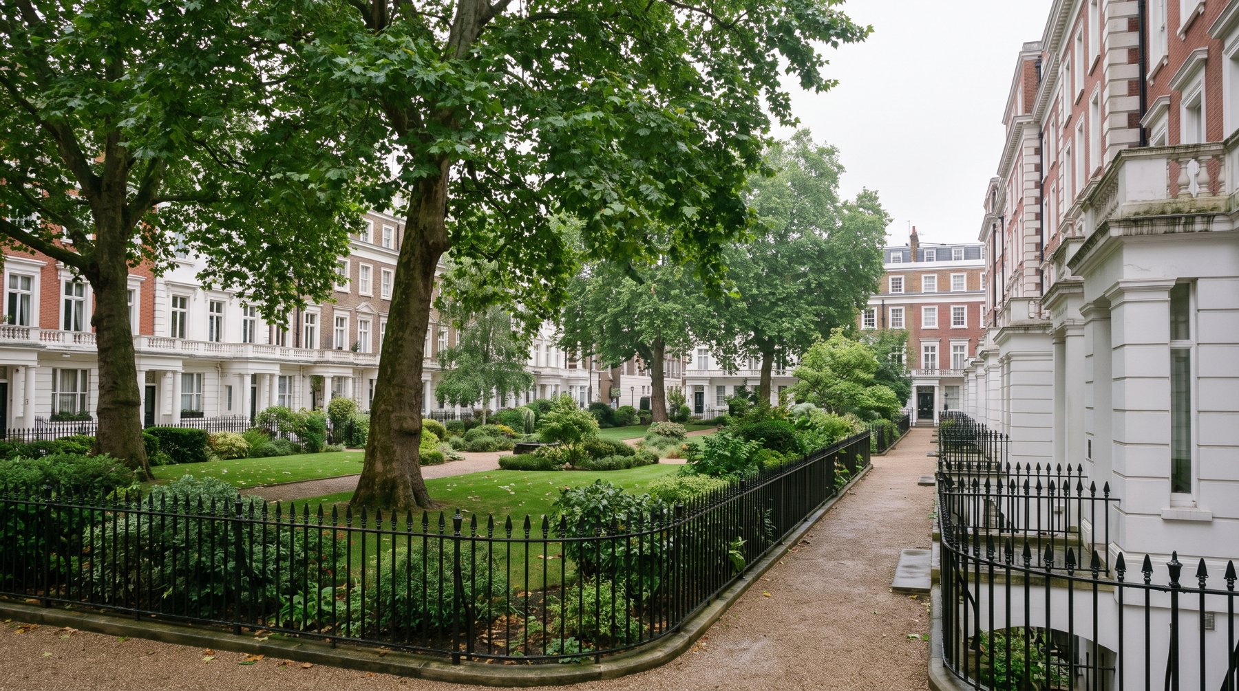 A prime central London garden square